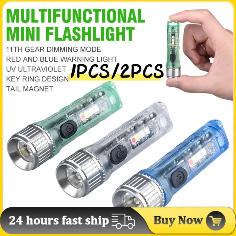 

Mini Led Flashlight Mini Easy To Carry The Extremely Bright Mode Can Reach 500 Lumens Flashlight Outdoor Waterproof Warn