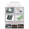 M.2 NVMe SSD Heat Sink 0.8mm for M2 2280 Solid State Hard Disk Copper Heatsink with Thermal Pad Laptop SSD Radiator 5