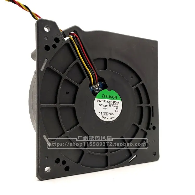 3-Wire Speed Turbo Blower For SUNON 12032 12CM 12V 5.4W PMB1212PLB3-A