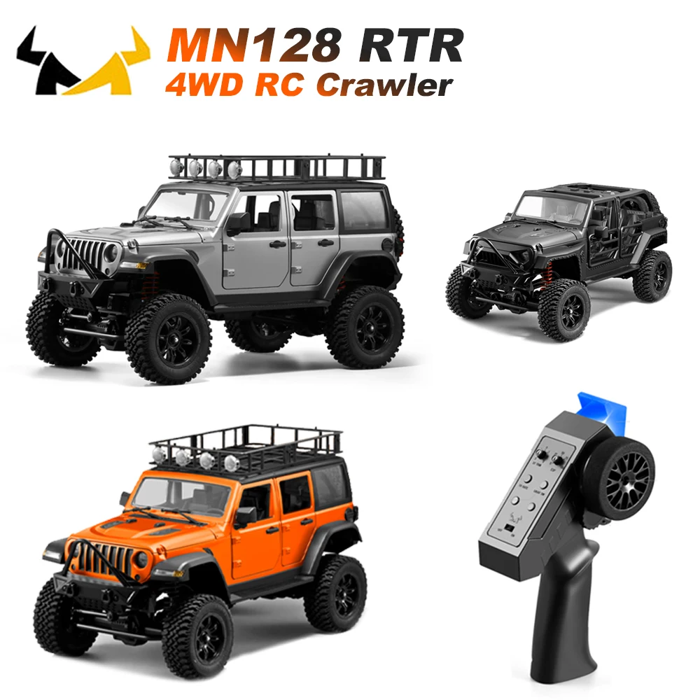 MN128 2.4G 4WD RC Buggy Escalade 1/16 - 390 Moteur, LED, 1200mAh