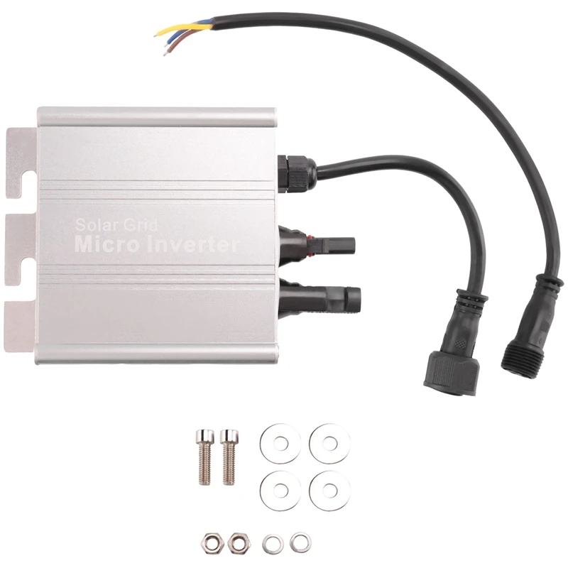 Mini Inverter Solare 120W Dc 18-50V A Ac 110/220V Mini On Grid Inverter Per La Casa Mppt Solar