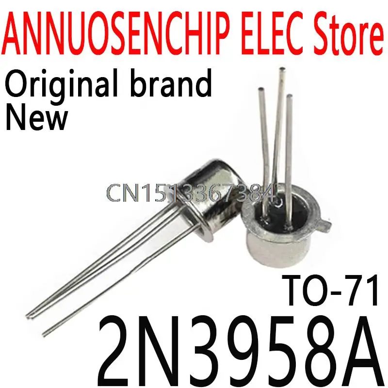 

5 шт. новые и оригинальные 2N3958 TO-71 8 контактов 2N3958A