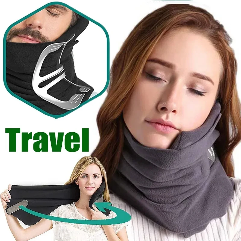 Trtl: Neck Support Travel Pillow - Grey