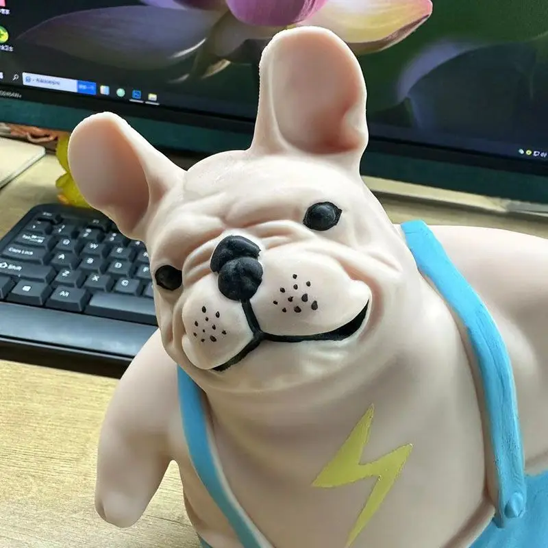 Buldogue Brinquedo De Descompressรฃo, Rei Gorila, Total De Peixe Total Tpr, Rebote Lento Lalala Squeeze Toy, Presente De Aniversรกrio