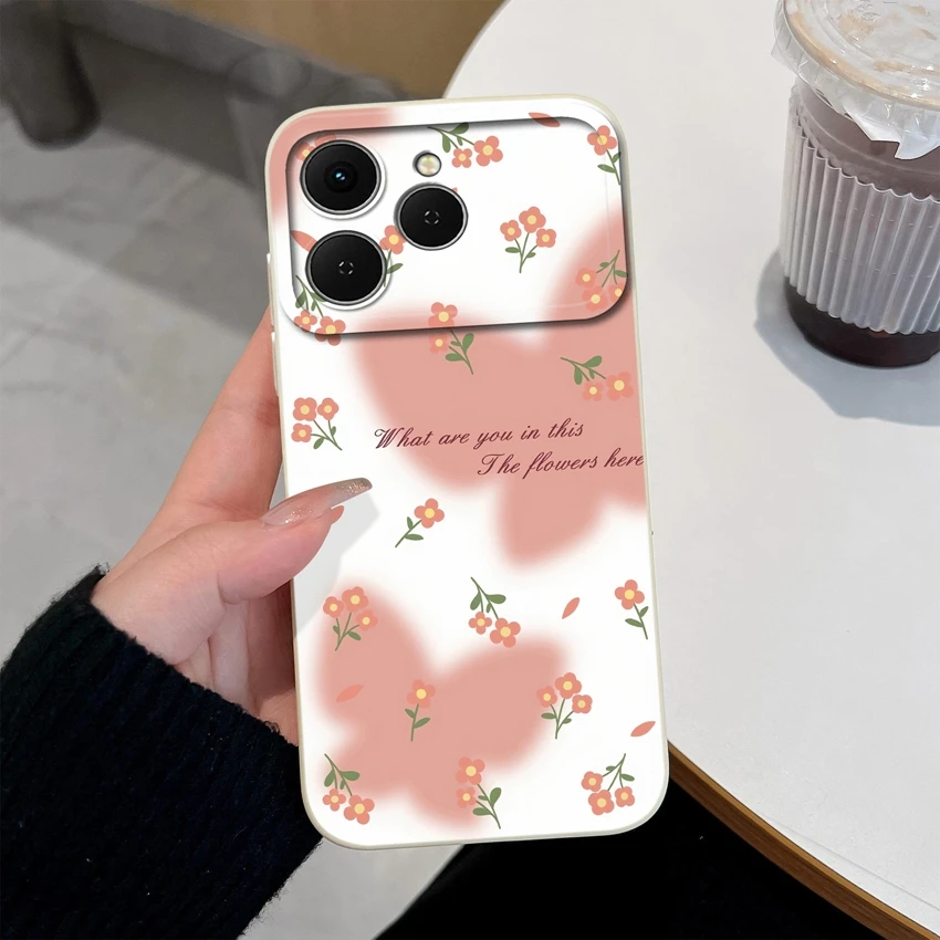 Cute Chubby Girls Pattern Shockproof Silicone Phone Case with Screen Protector
