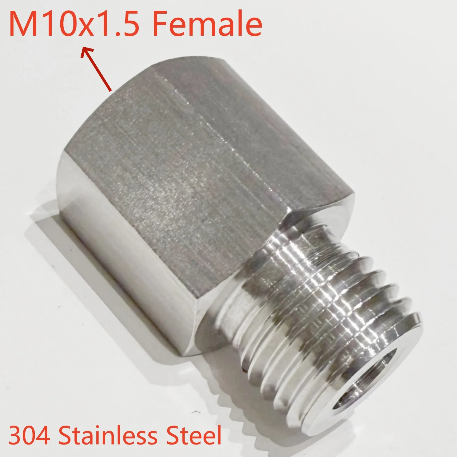 M10x1.5 Female To M6 M8 M10 M16 M20 1/8" 1/4" 3/8" BSP Male 304 ...