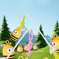 Children's 2-in-1 Inverted Bee Fishing Toy Male and Female Early Education Puzzle Fishing Game Set 2