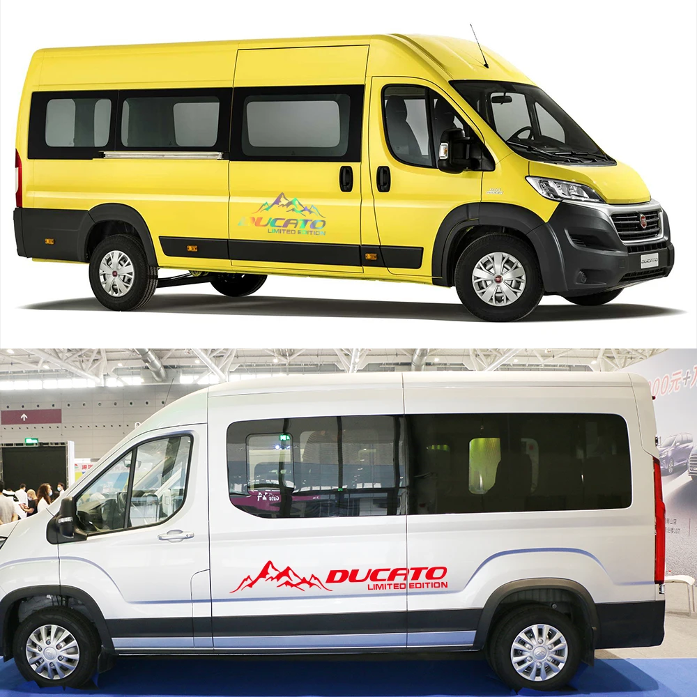반 산악 스타일링 Fiat Ducato Maxi Ⅲ 8 35 자동차 Canper 비닐 제한 에디션 장식 데칼 자동 튜닝 액세서리