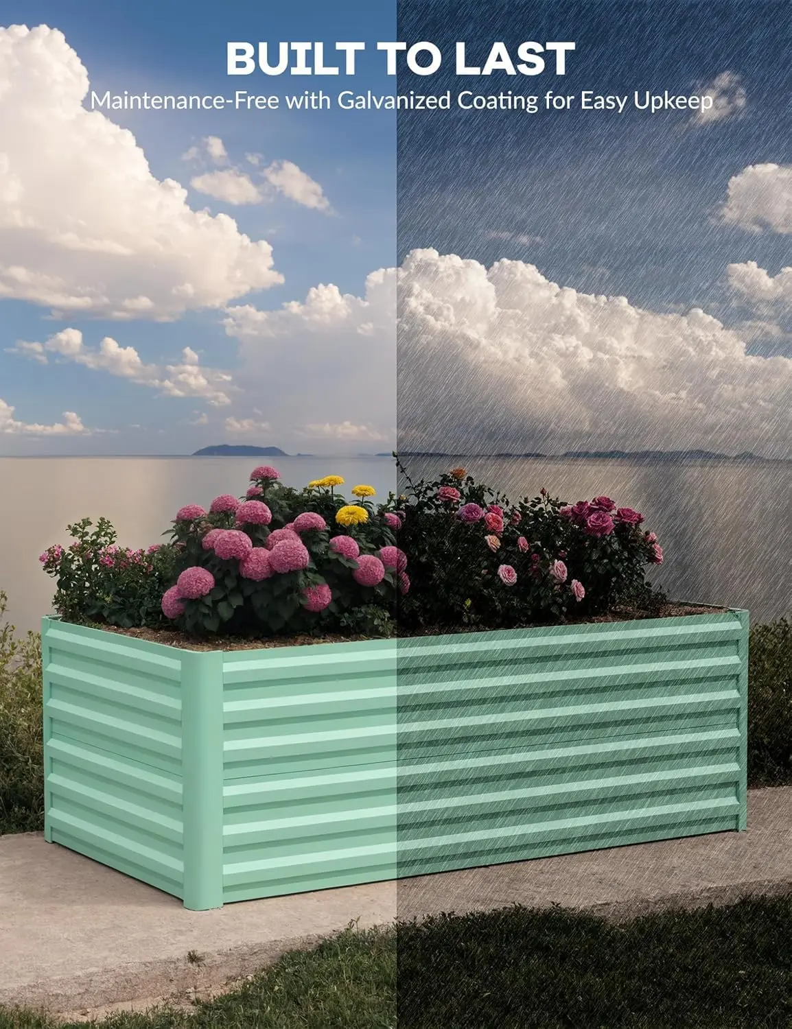 Galvanized Raised Garden Bed 4