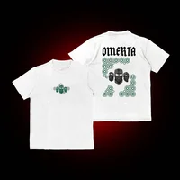 Omerta 47 Boxing Fan Print Men's Loose Crew Neck T-shirt Can Be Paired with A Sporty Fashion T-shirt for Both Men and Women 2