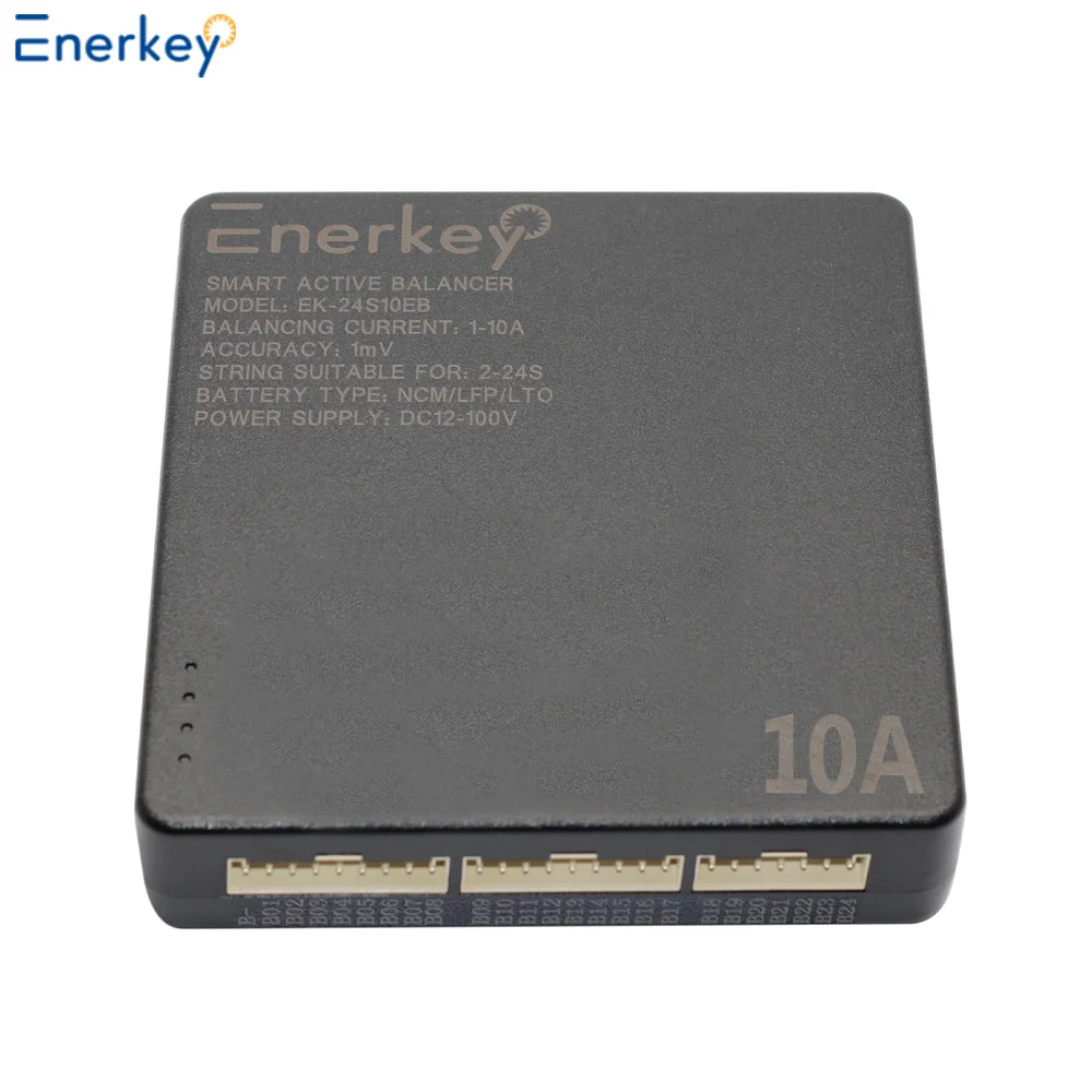 Фото Умный активный Балансирующий элемент Enerkey, 10 А, 2S ~ 24S, литий-железо-фосфатный/быстродействующий эквалайзер с TTL /BT VDE/UL CSA №3