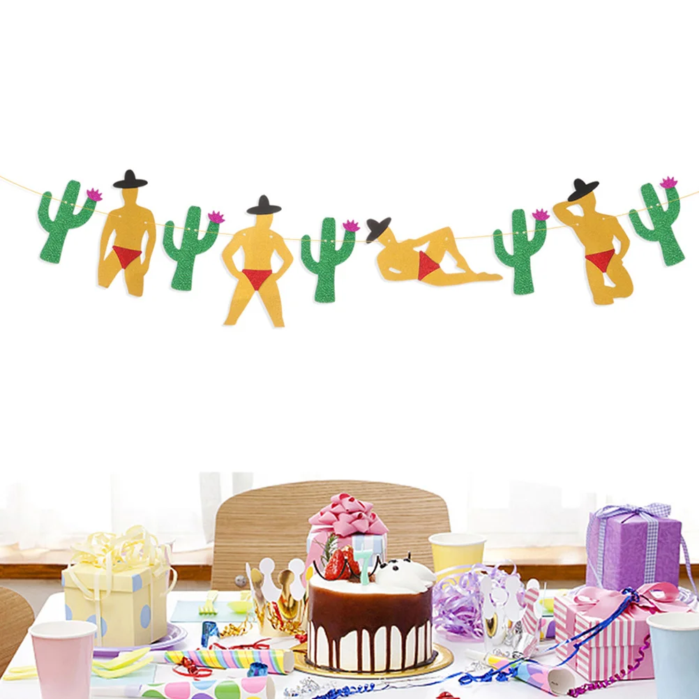 독신 배너 웨딩 장식 파티 용품, 싱글 레이디 종이, 크리에이티브 배너 미스