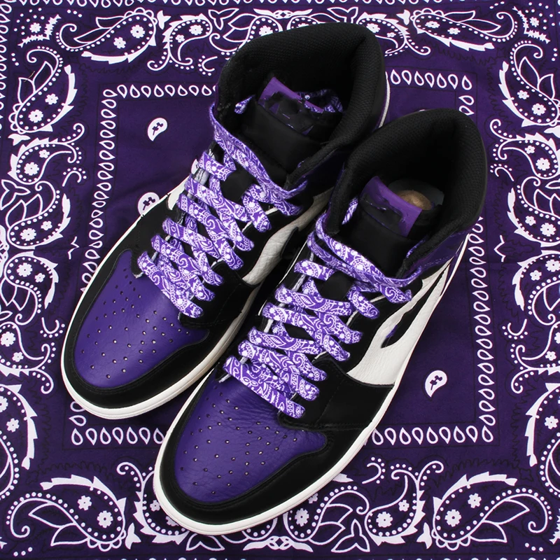 Cashew Blume Schnürsenkel für Schuhe Vergoldung Flache Glänzende Schnürsenkel Turnschuhe Casual Tennis Basketball Schnürsenkel Frau Männer Schnürsenkel – Detail 10