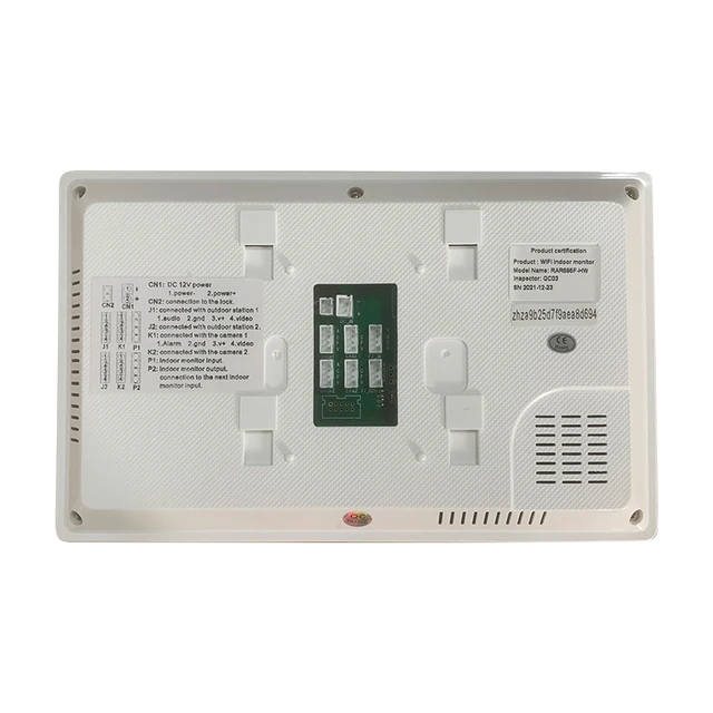 Dragonsview Touch Screen Wifi Wireless Video Intercom Door Phone Doorbell System 1080P Record Motion Detection Rainproof Night 4