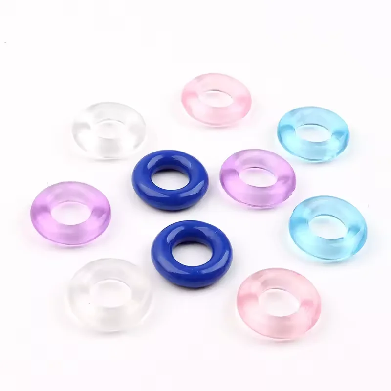 Cock Ring Delay Ejaculation Penis Ring Sex Toys Men Dick Enlargement Silicone Adult Supplies 3Pcs/Set