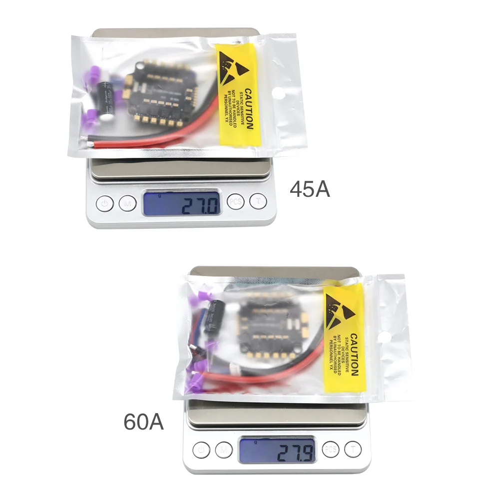 BLHELI_S 45A/60A 4IN1 ESC 3-6S pour Drone FPV