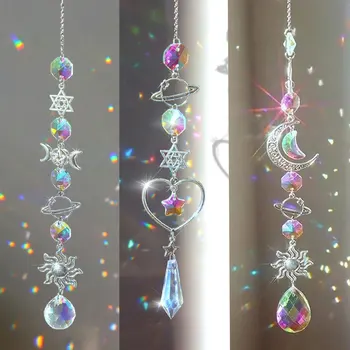 Crystal Rainbow Wind Chime 1