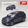 JKM 1/64 Jeep Grand Cherokee Trackhawk 2019 Alloy Car Diecast Model Shock Absorption Model Toy Car Collect Ornaments 4