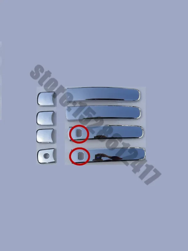 door handle protector Door Handle Bowl Trim Door Handle Cover trim Stickers Overlay for Nissan X-Trail T31 2007 - 2013 Styling