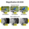 ALLFOCUS Astronomical Telescope with Phone Adapter Carry Bag High Power Telescop,Camping Tools,View Universe Moon Stars 6