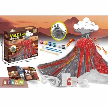 DIY Volcano Eruption Science & Painting Kit for Kids 1