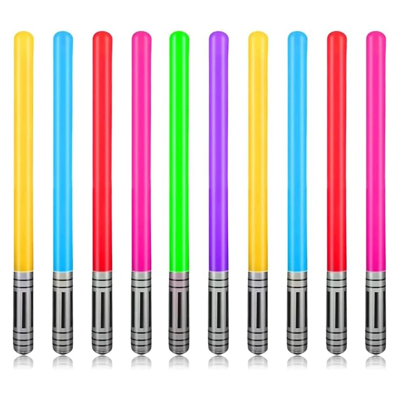 3PCS Inflatable Sword For Kids Blow Up Toys Children Play Carnival Games Halloween Christmas Cosplay Birthday Party Favors 2