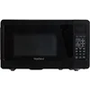 OUIO Microwave oven 700W compact with 6 pre-cooking settings, fast defrost, electronic control panel and glass turntable 6