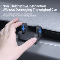 YZ For Tesla Model 3/Y Highland Juniper Traceless Phone Holder Air Vent Car Mount Hands Free Cell Phone Automobile Clamp Cradles - Image 6