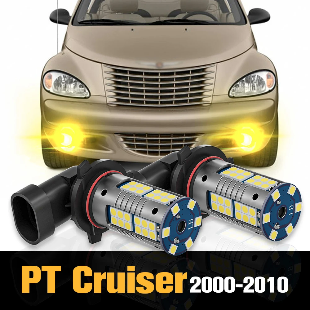 

2pcs Canbus LED Fog Light Lamp Accessories For Chrysler PT Cruiser 2000-2010 2001 2002 2003 2004 2005 2006 2007 2008 2009
