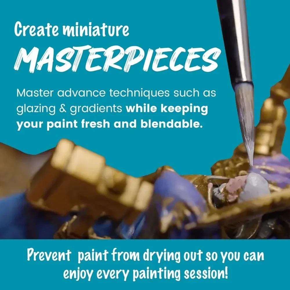 Wet Palette miniature painting kit image 6