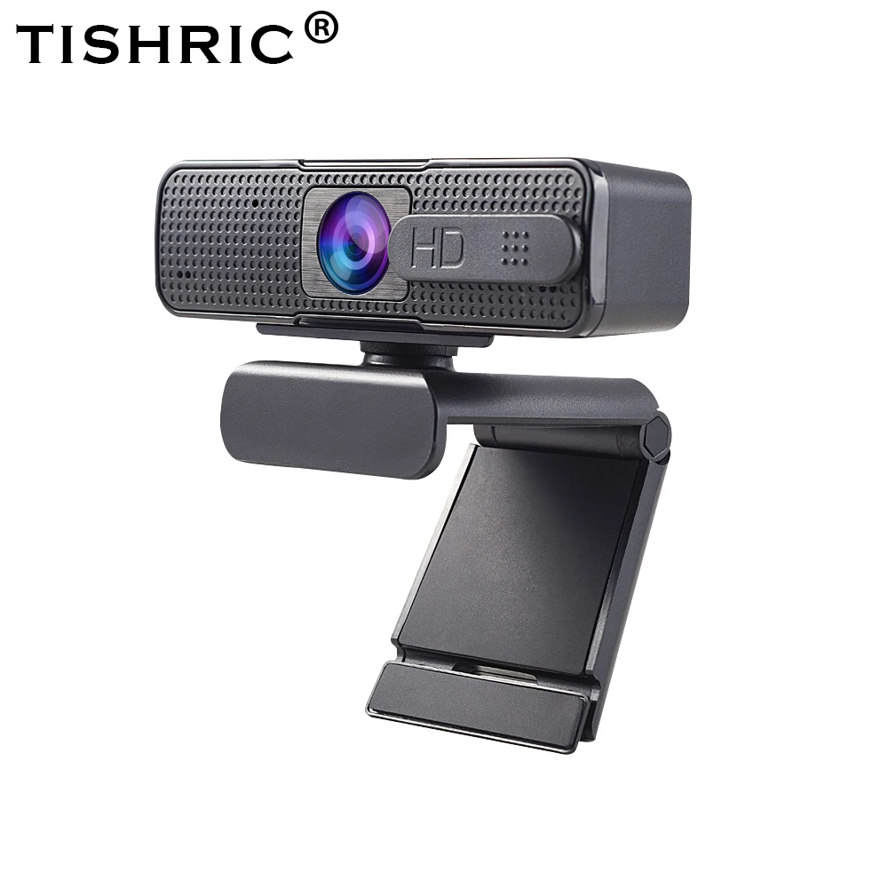 

TISHRIC Ashu H701 Webcam 1080P HD Webcam Plug Play Auto Focus 200W HD Pixels Built-in Microphone For Computer Meeting Teach
