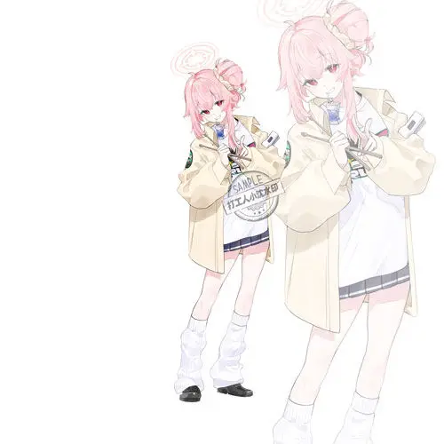 

15CM Blue Archive Yutori Natsu Cute Game Anime Double-layer Acrylic HD Stands Model Cosplay Ornament Gifts