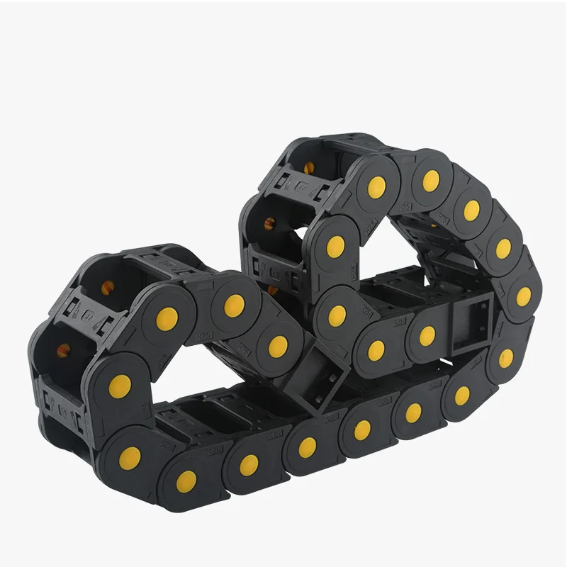 Corrente de Arrasto de Nylon para Cabos 20*25 20*38 20*50 20*57 20*77 20*103 Impressoras de Corrente de Arrasto tipo Ponte