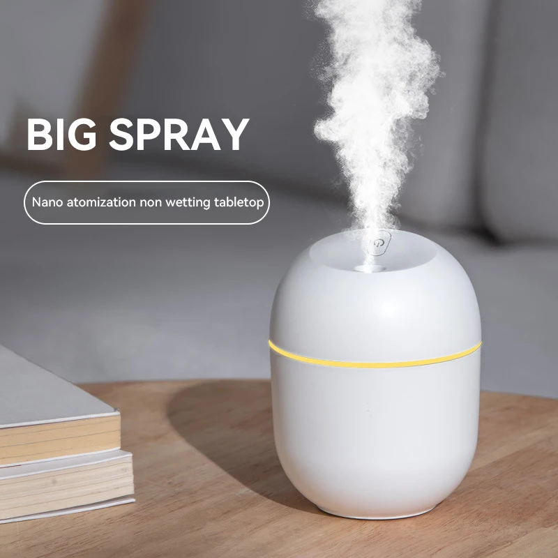 OnePlus Mini 220ML Air Humidifier Portable USB Rechargable Humidificador Aromatherapy for Home Car Office with LED Night Lamp 2