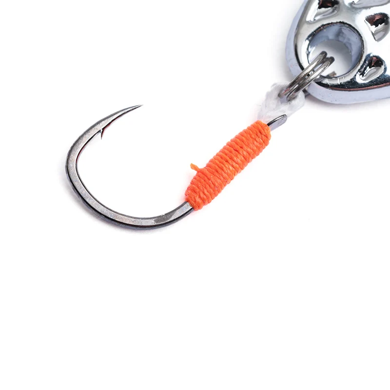OUTKIT Mini Angelköder 2,5 g 3,5 g Löffel Metallköder Spinnerbait Minnow Kleiner Fisch Einzelhaken Jig Stream Forellenköder Pesca Hot – Detail 3