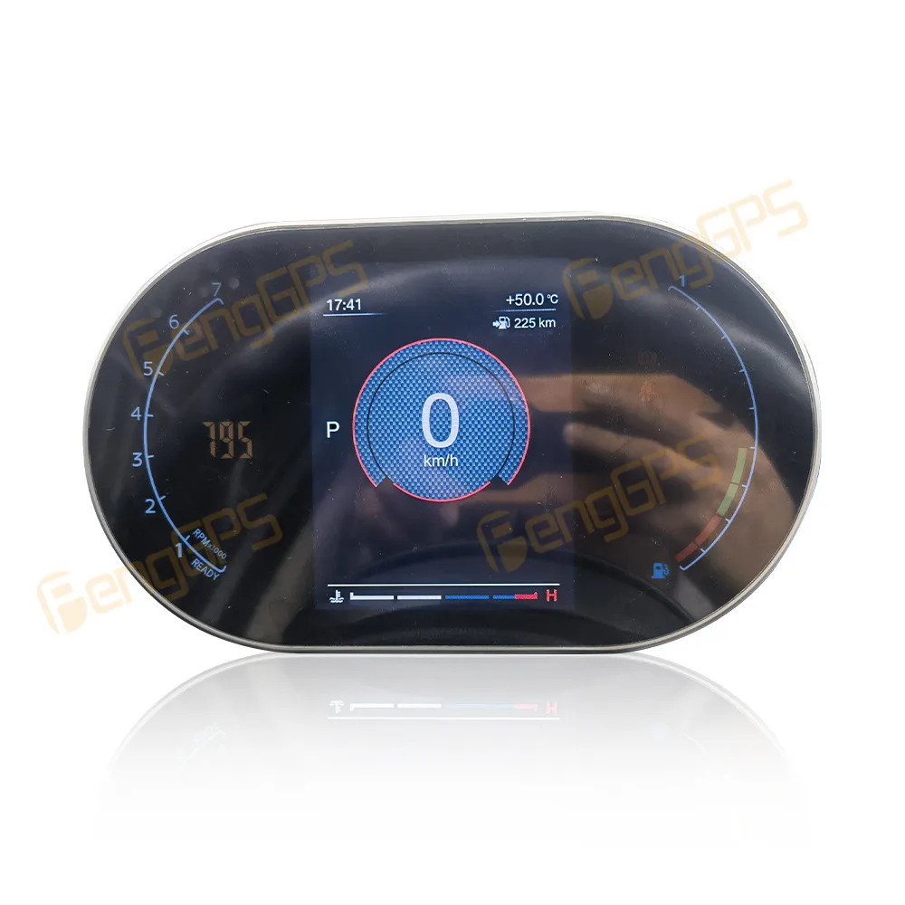 BMW 미니 R 시리즈 R56 R60 2007-2014용 자동차 LCD 대시보드 화면, 자동차 계기판 디지털 게이지 클러스터 센터 속도계 플레이어