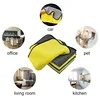 1-5Pcs Microfiber Towel Car Microfiber Cloth Wash Towel Microfiber Cleaning Cloth Absorbent Car Wash Drying Towel Auto Detailing 5