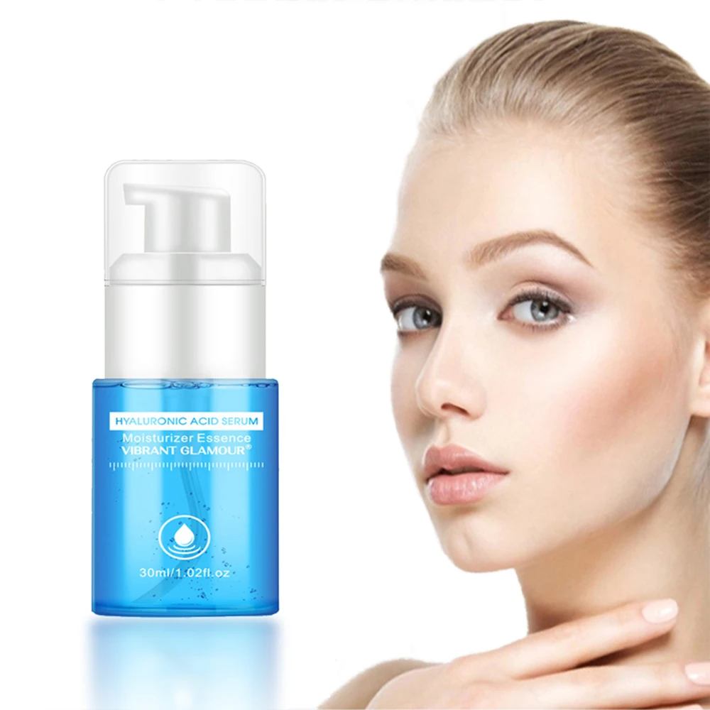 30ml Hyaluronic Acid Face Serum Moisturizing Shrink Pores Remove Fine