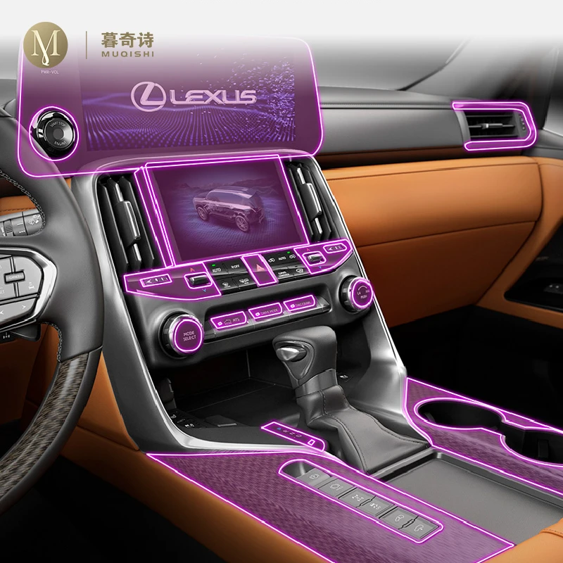 ForLexusLX60020222023CarInteriorFilmDashboardpianoboard