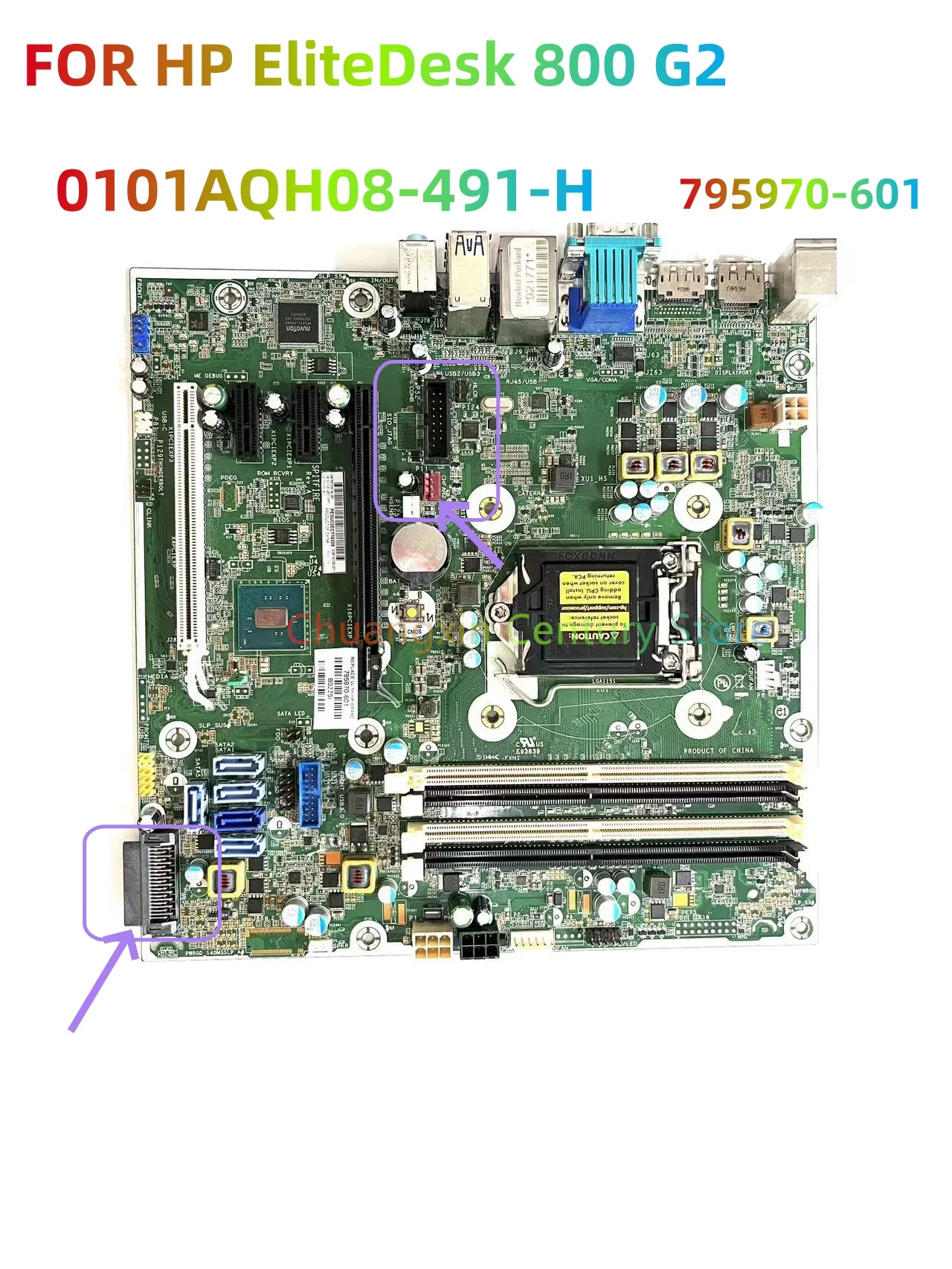 

For HP EliteDesk 800 G2 Laptop motherboard 795970-601 0101AQH08-491-H 100% Tested Fully Work