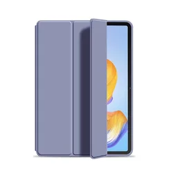 Premium PU Leather Tri - fold Stand Tablet Case - Elegant and Durable Cover, Universal 11 - Inch for OnePlus Pad 3 13.2 (Purple)