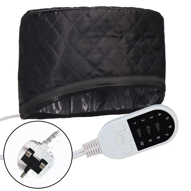 Electric Heating Cap Baking Oil Hair Care Home Hair Colouring Perm Cap Care Thermal Treatment Dyeing Salon Hat