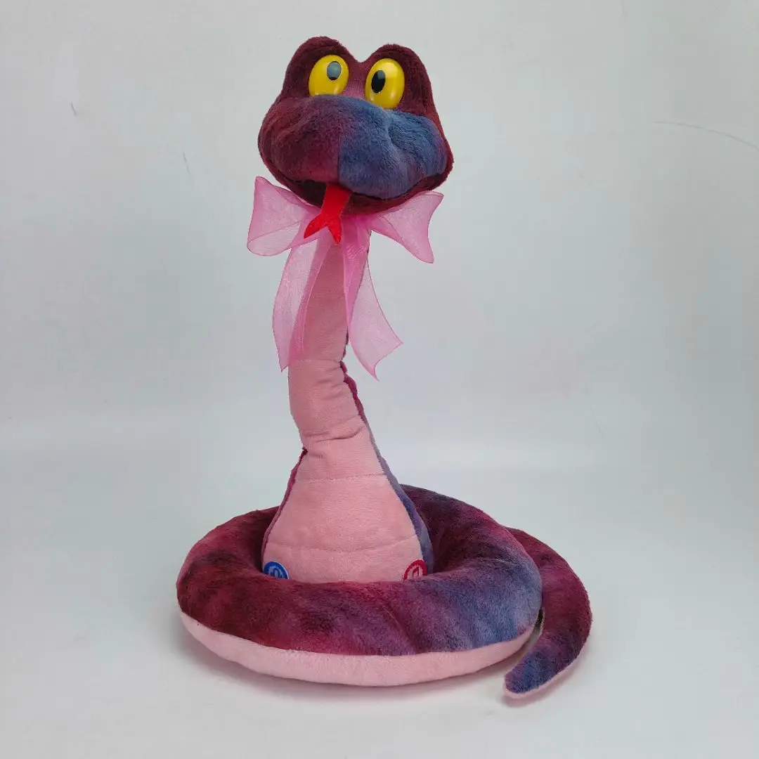 New electric plush toy animal snake recording singing spinning snake children's gift creative New Year zodiac gift