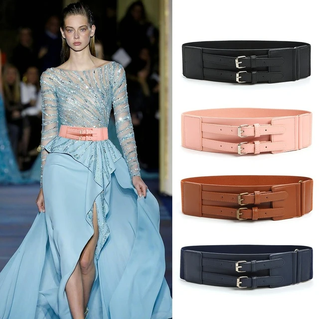 thick waist belt for dress