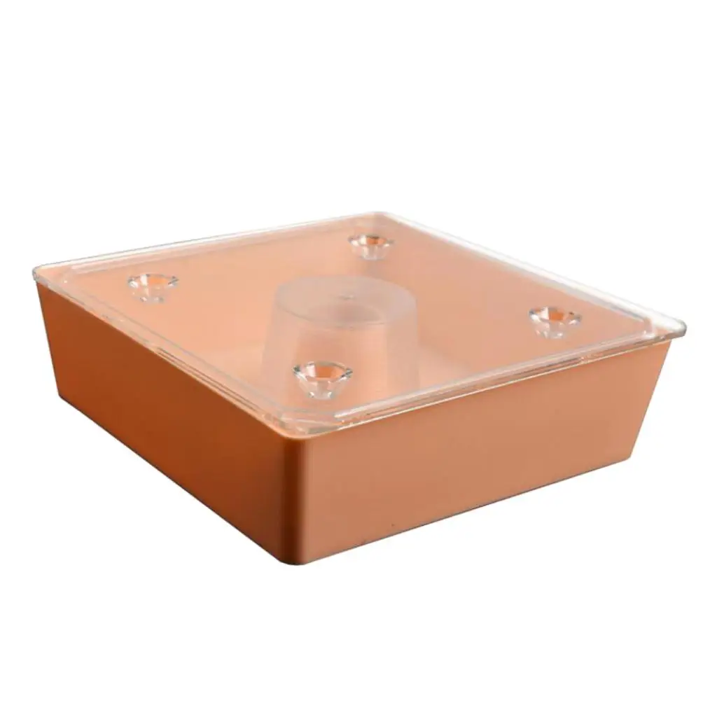 Square 2 litres beehive top feeder bee water feeder pre-assembled durable