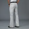 2022 Men's Summer New Flared Jeans High Waist Thin Loose Casual Pants 2