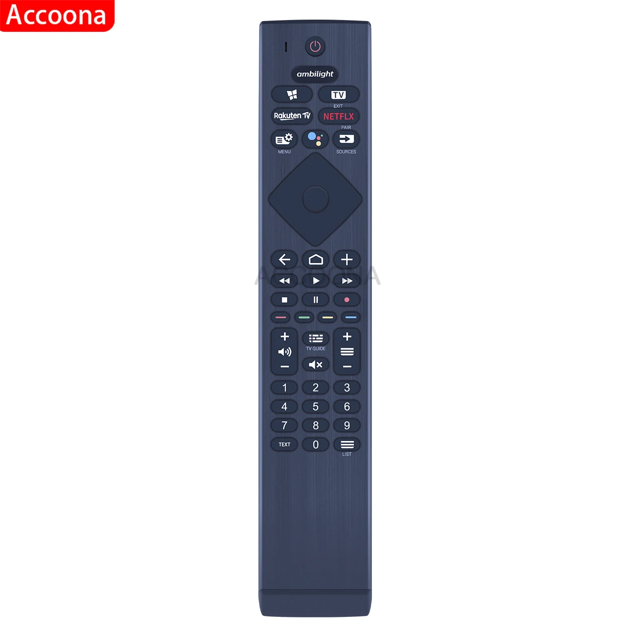 AULCMEET Telecomando Universale Di Ricambio Per TV Philips 4K OLED E LED - Compatibile Con 65PUS8545, 55OLED805, 70PUT8215 E Molti Altri Modelli, Batterie Non Incluse - 4