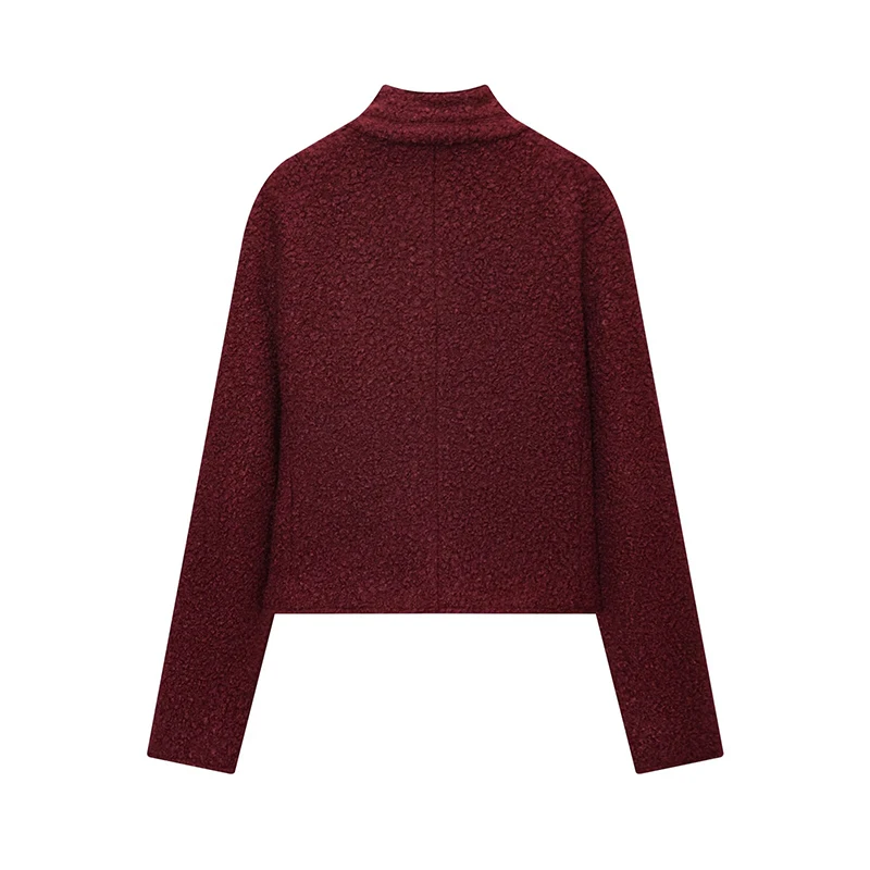 2025 Autumn Casual Jacket Coat Fashion Faux Lamb's Wool Long Sleeve Jackets For Women Streetwear Casual New Outerwear ﻿