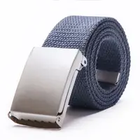 Men's Belt Fashion New Unisex Trousers Belt Women's Belt Canvas Belt Breathable Outdoor Tactical For Jeans Adjustable Waist Belt 6