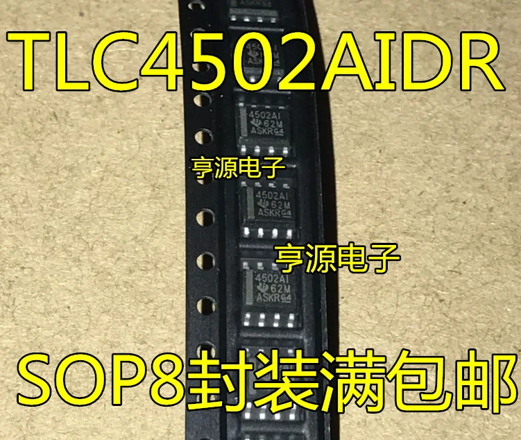 

Новые оригинальные TLC4502 TLC4502AIDR 4502AI SOP-8, 10 шт.